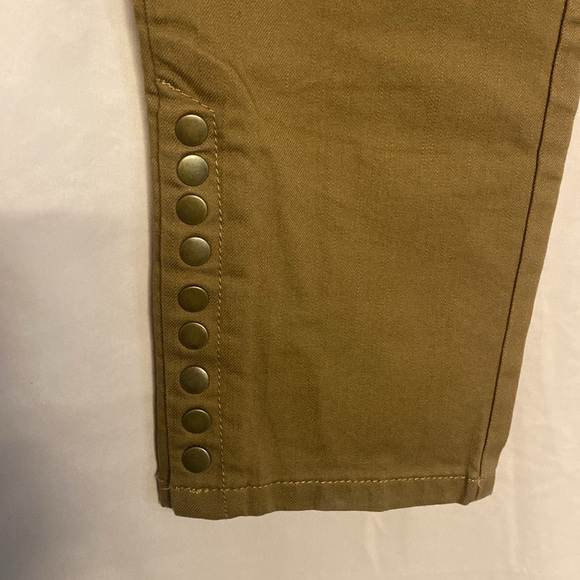 Soft Surroundings Pull On Skinny Pants, Size PM Color Brown - Picture 2 of 9